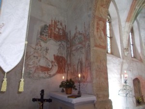 Interiér kostela sv. Bartoloměje